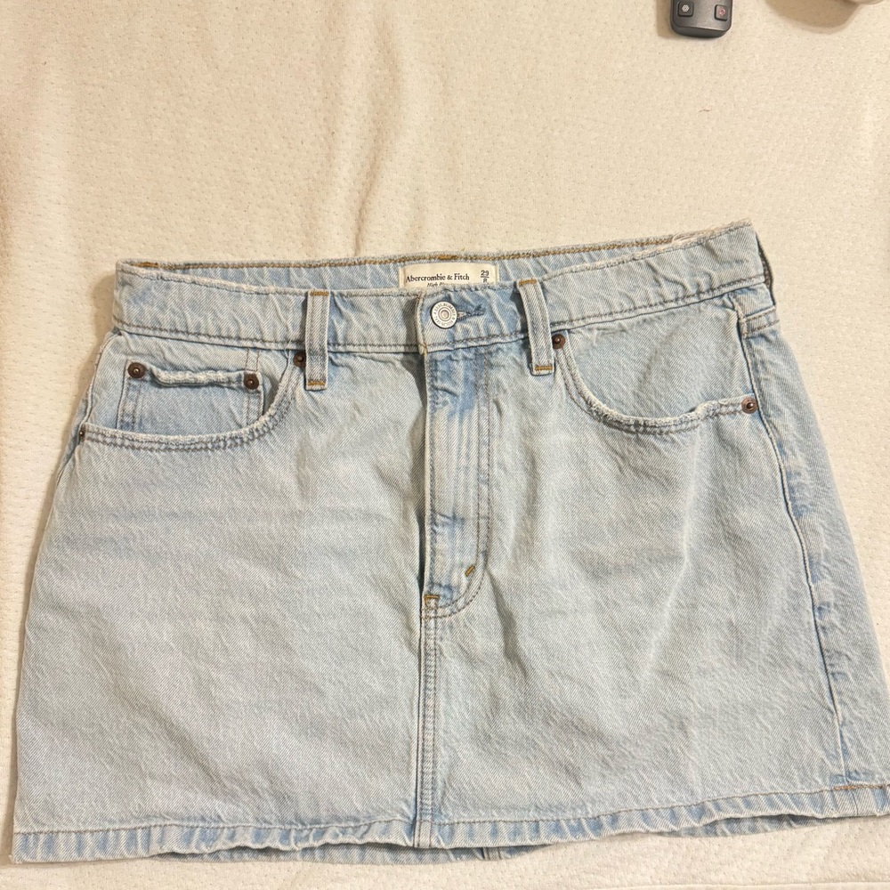 Abercrombie Denim Mini Skirt